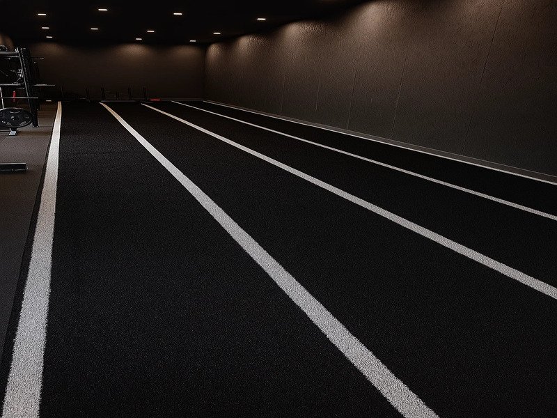 Gazon Hyrox conçu pour les sprints et les poussées de luge